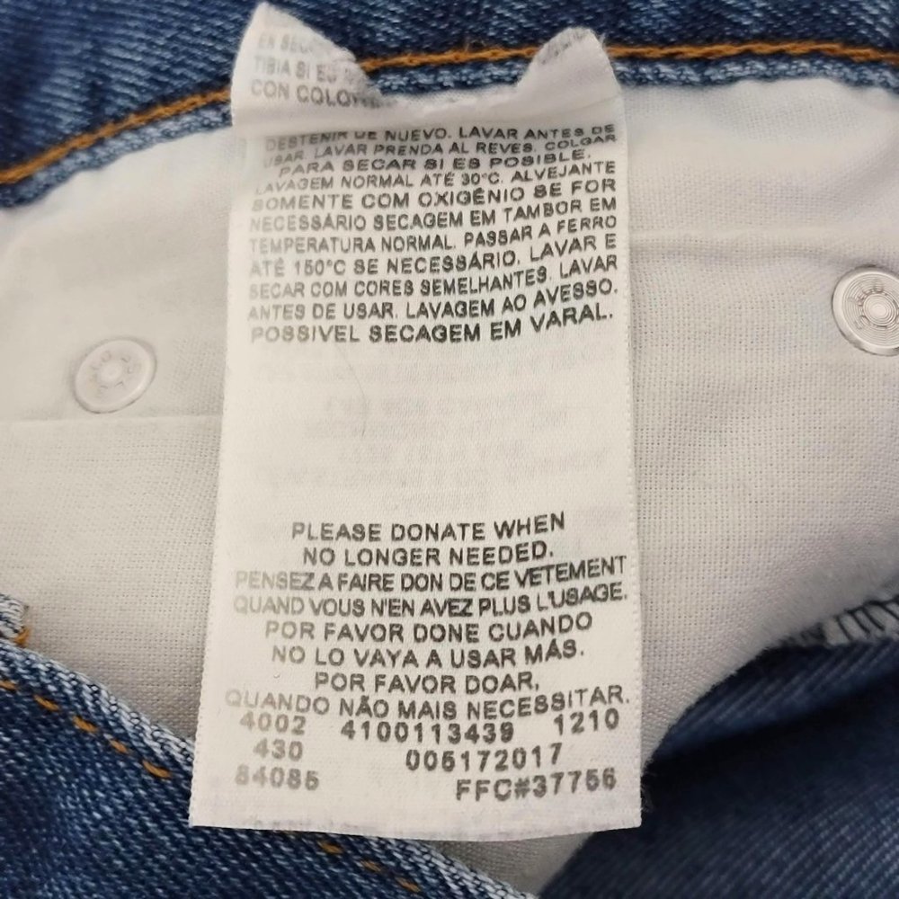 Levi's 517 2010 Bootcut Distressed Jeans Size 40 x 30 - Picture 5 of 12